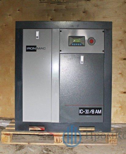 картинка Винтовой компрессор IRONMAC IC 30/8 AM в аренду купить - ООО "ПромКомТех"