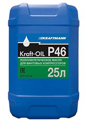 картинка Компрессорное масло KRAFT-OIL P46 25л купить - ООО "ПромКомТех"