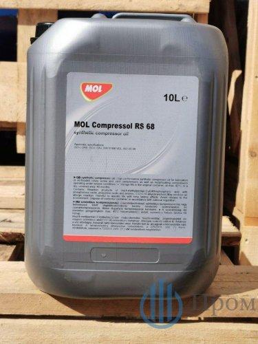 картинка Масло компрессорное MOL Compressol RS 68 10 литров купить - ООО "ПромКомТех"