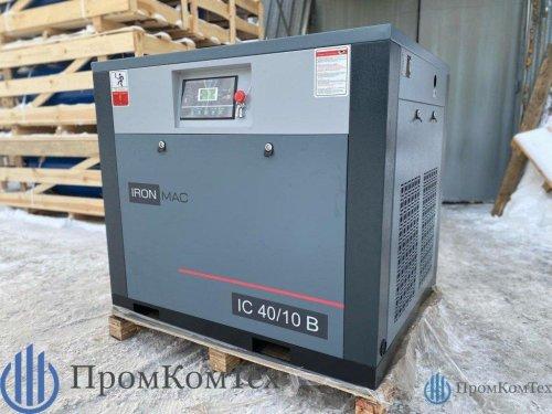 картинка Винтовой компрессор IRONMAC IC 40/10 B купить - ООО "ПромКомТех"