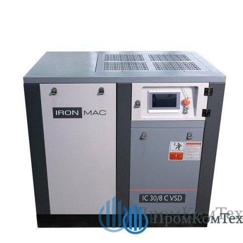 картинка Винтовой компрессор IRONMAC IC 30/10 C VSD (IP 54) купить - ООО "ПромКомТех"