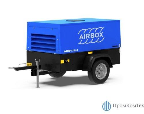 картинка Дизельный компрессор AIRBOX ADS 350-12 на шасси купить - ООО "ПромКомТех"